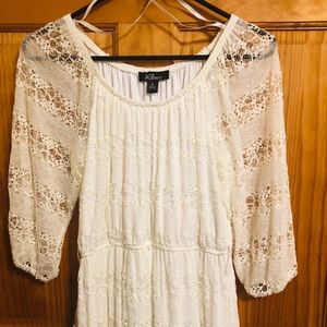 High low lace dress